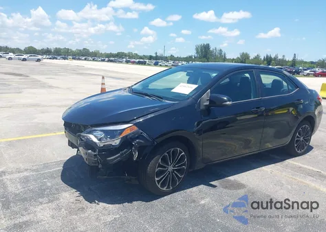2014 Toyota Corolla S Plus from USA, damaged, VIN 2T1BURHE4EC072530